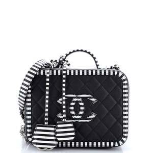 Chanel Filigree Vanity Case Quilted #205394C45B